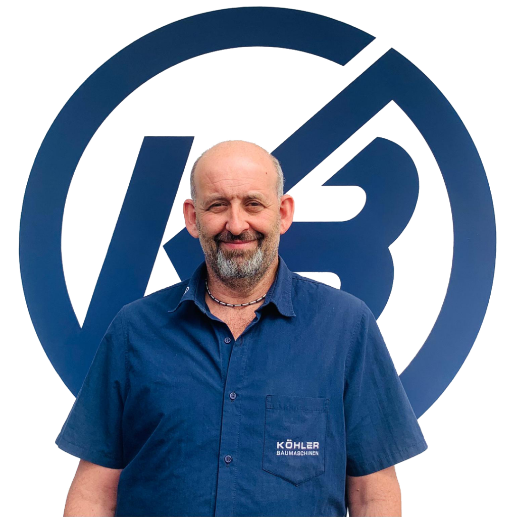 Mitarbeiter bei Köhler Baumaschinen