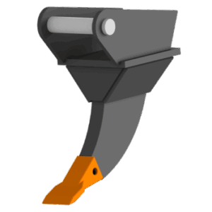 Reißzahn für Minibagger, Bagger mieten